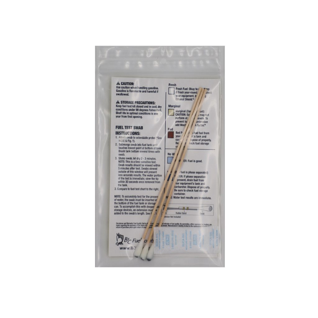 Mechanic In A Bottle 2 In 1 Gasoline Quality Test Swabs