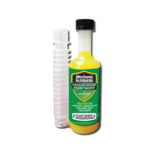 Mechanic In A Bottle Pressure Washer Pump Saver (8 oz.)