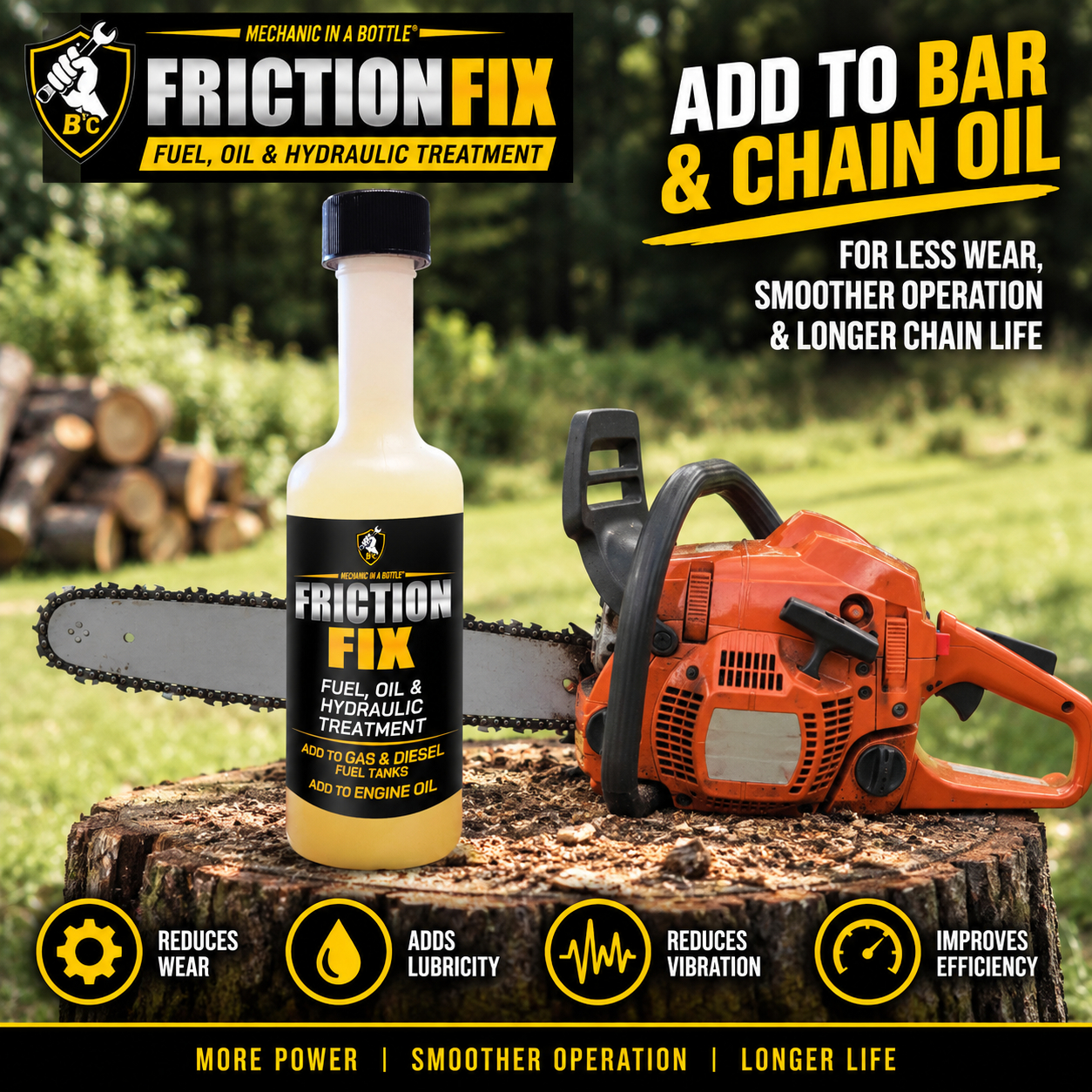 Friction Fix Fuel, Oil, Hydraulic Treatment - Image 7