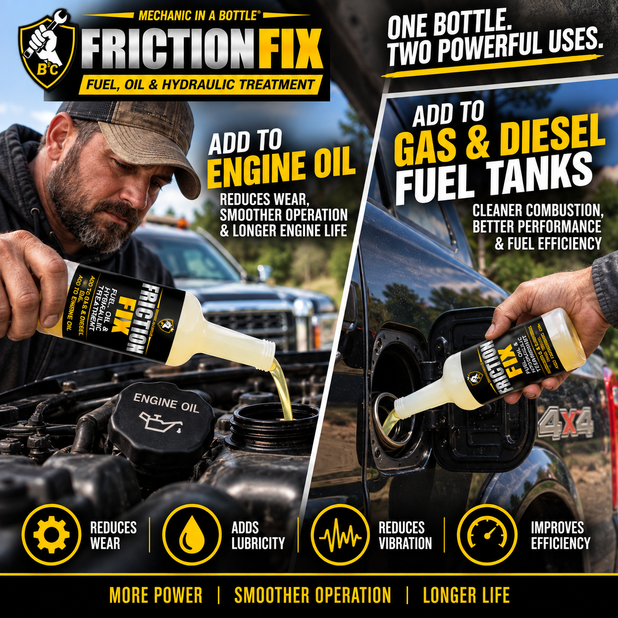 Friction Fix Fuel, Oil, Hydraulic Treatment - Image 5